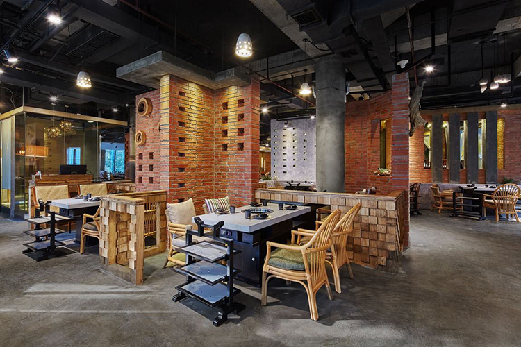 園里火鍋店裝修餐飲空間設計10