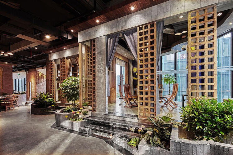 園里火鍋店裝修餐飲空間設計02