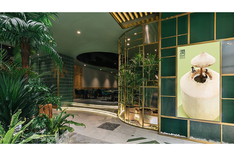 潤園四季火鍋店餐飲空間設計01