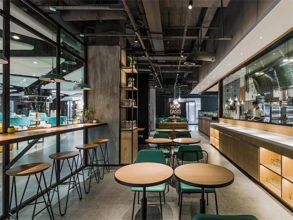 EO蔬果料理深圳華強北店料理店裝修設(shè)計