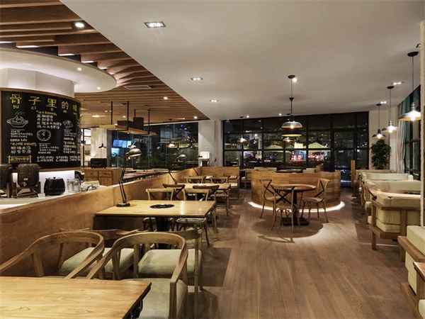 連鎖——拾味館海口上邦百匯城店火鍋餐廳設計