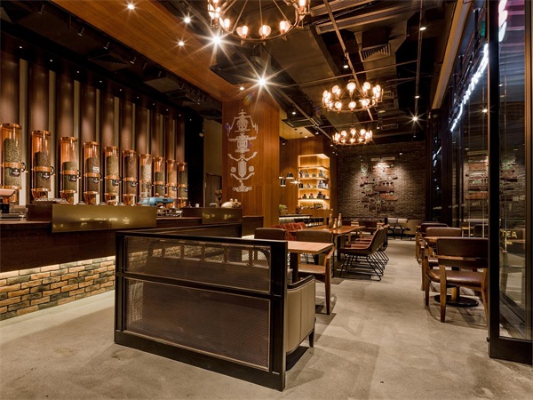 星繽茶深圳皇庭廣場店奶茶店裝修設(shè)計