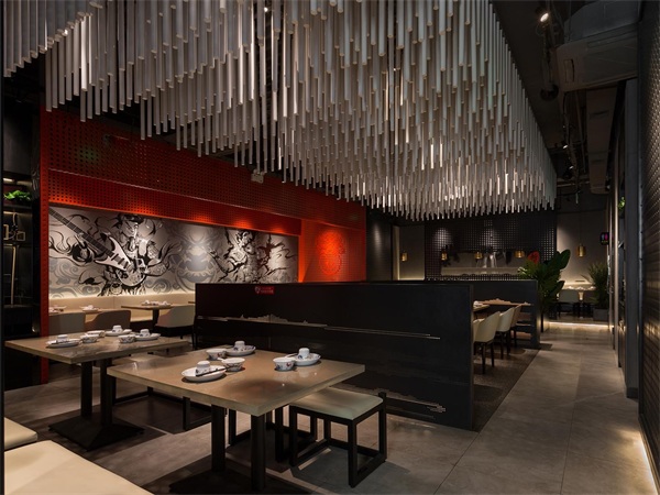 泰爺門廣州花都店中式餐飲空間設計