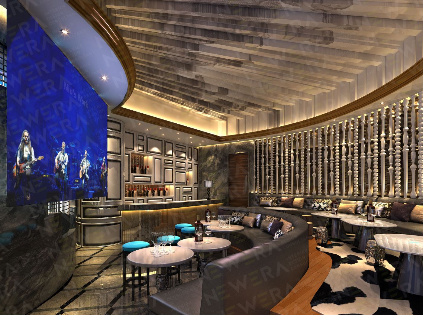 廣州鷺音朋主題KTV裝修設(shè)計(jì)效果圖