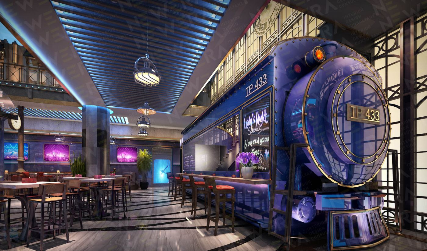 廣州鷺音朋主題KTV裝修設(shè)計(jì)效果圖