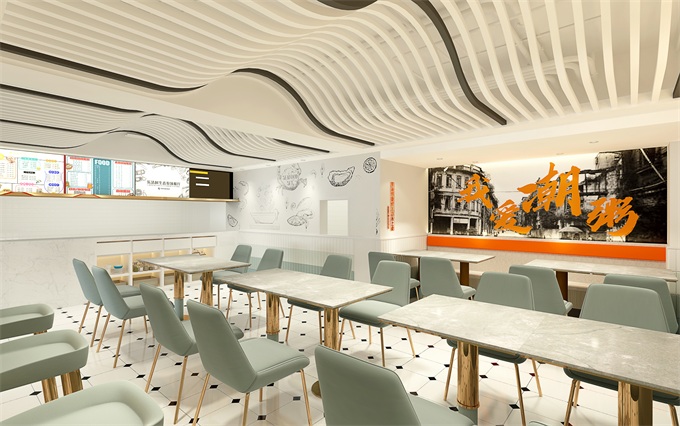 餐飲空間設計效果圖